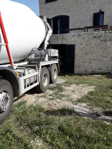 Pas toujours facile de livrer le béton !